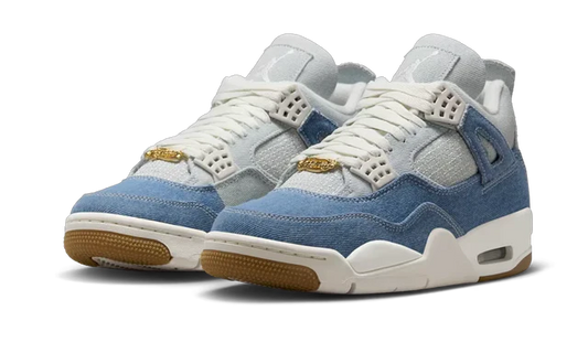 Air Jordan 4 Denim Worn Blue — Authentiques & neuves — Luve Sneakers