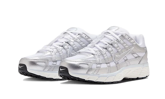 Nike P-6000 White Metallic Silver — Authentiques & neuves — Luve Sneakers