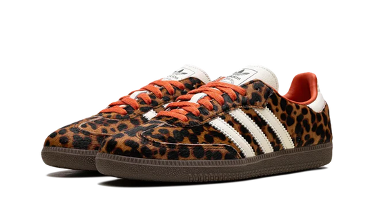 Adidas Samba OG Preloved Red Leopard — Authentiques & neuves — Luve Sneakers