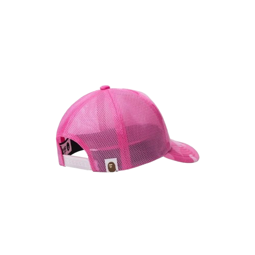 Casquette Stüssy x Bape Pink White SS22 — Livraison 24h depuis la Belgique — Luve Sneakers