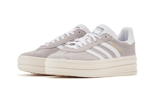 Adidas Gazelle Bold Grey White — Authentiques & neuves — Luve Sneakers