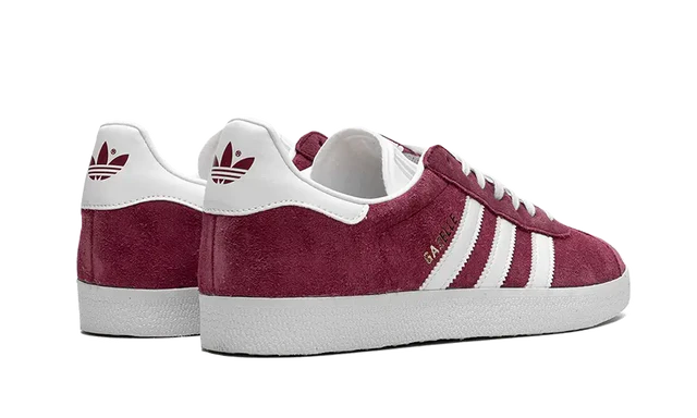 Adidas Gazelle Collegiate Burgundy — Bons prix — Luve Sneakers