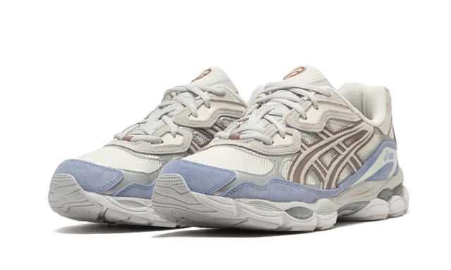 ASICS Gel-NYC Cream Cloud Grey Blue — Authentiques & neuves — Luve Sneakers