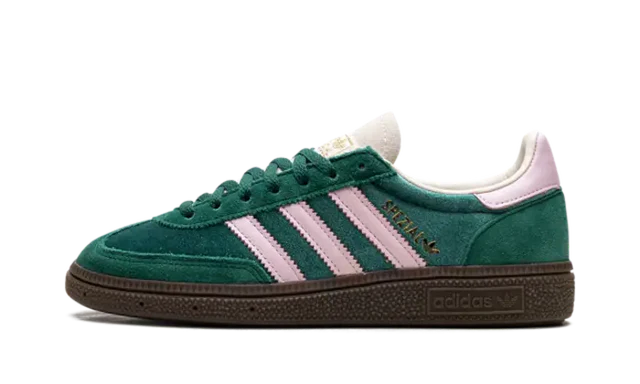 Adidas Handball Spezial Green Pink Velvet — Livraison 24h depuis la Belgique — Luve Sneakers