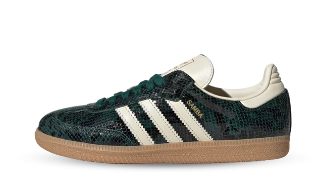 Adidas Samba Green Snakeskin — Livraison 24h depuis la Belgique — Luve Sneakers