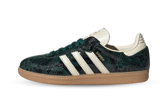 Adidas Samba Green Snakeskin — Livraison 24h depuis la Belgique — Luve Sneakers