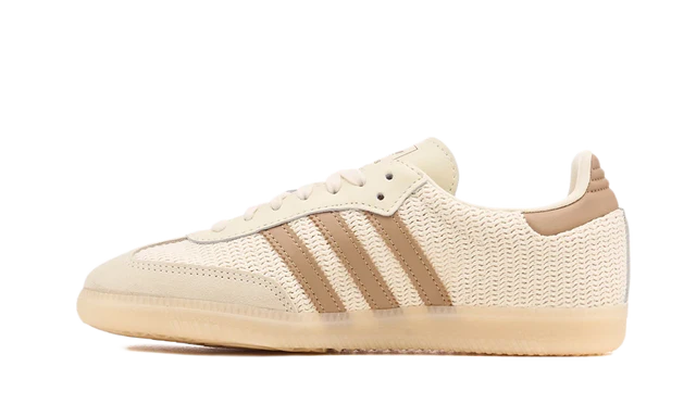 Adidas Samba OG Cream White Cardboard Crystal Sand — Livraison 24h depuis la Belgique — Luve Sneakers