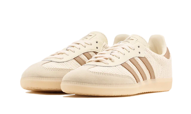 Adidas Samba OG Cream White Cardboard Crystal Sand — Authentiques & neuves — Luve Sneakers