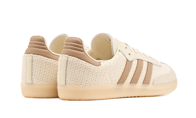 Adidas Samba OG Cream White Cardboard Crystal Sand — Bons prix — Luve Sneakers