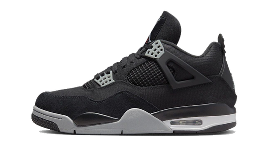 Air Jordan 4 Black Canvas — Livraison 24h depuis la Belgique — Luve Sneakers