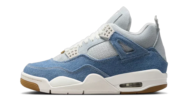 Air Jordan 4 Denim Worn Blue — Livraison 24h depuis la Belgique — Luve Sneakers