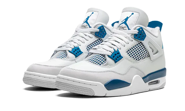 Air Jordan 4 Retro Military Blue (2024) — Authentiques & neuves — Luve Sneakers