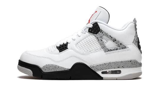 Air Jordan 4 Retro White Cement — Livraison 24h depuis la Belgique — Luve Sneakers