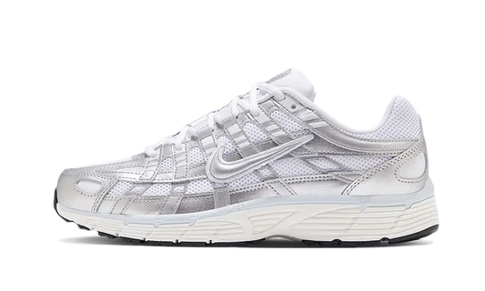 Nike P-6000 White Metallic Silver — Livraison 24h depuis la Belgique — Luve Sneakers
