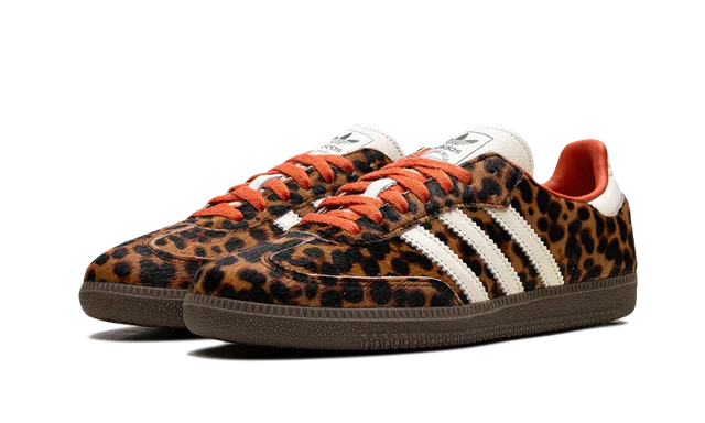 Adidas Samba OG Preloved Red Leopard — Authentiques & neuves — Luve Sneakers
