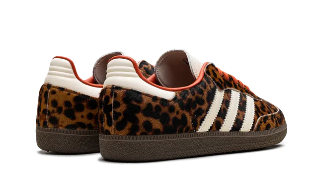 Adidas Samba OG Preloved Red Leopard — Bons prix — Luve Sneakers