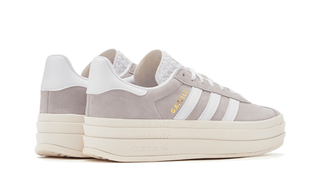 Adidas Gazelle Bold Grey White — Bons prix — Luve Sneakers