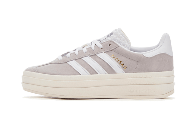 Adidas Gazelle Bold Grey White — Livraison 24h depuis la Belgique — Luve Sneakers