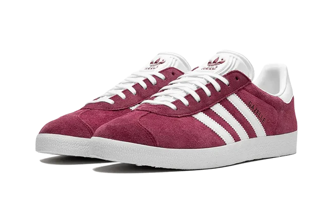 Adidas Gazelle Collegiate Burgundy — Authentiques & neuves — Luve Sneakers