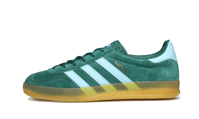 Adidas Gazelle Indoor Collegiate Green — Bons prix — Luve Sneakers