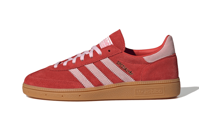 Adidas Handball Spezial Bright Red Clear Pink — Livraison 24h depuis la Belgique — Luve Sneakers