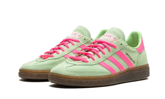 Adidas Handball Spezial Semi Green Spark — Authentiques & neuves — Luve Sneakers