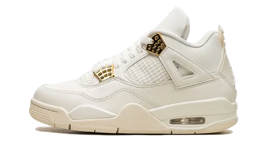 Air Jordan 4 Sail Metallic Gold — Livraison 24h depuis la Belgique — Luve Sneakers
