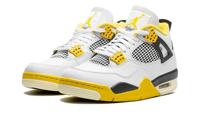 Air Jordan 4 Vivid Sulfur — Authentiques & neuves — Luve Sneakers
