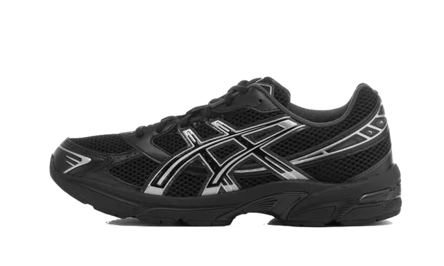 ASICS Gel-1130 Black Pure Silver — Livraison 24h depuis la Belgique — Luve Sneakers