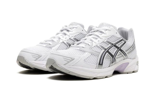 ASICS Gel-1130 White Carrier Grey Lillac — Authentiques & neuves — Luve Sneakers