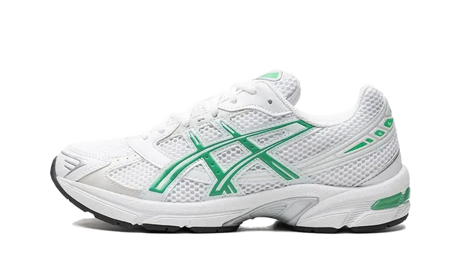 ASICS Gel-1130 White Malachite Green — Livraison 24h depuis la Belgique — Luve Sneakers