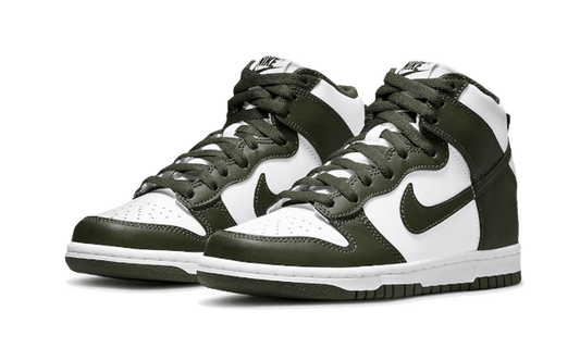 Nike Dunk High Retro Cargo Khaki (GS) — Authentiques & neuves — Luve Sneakers