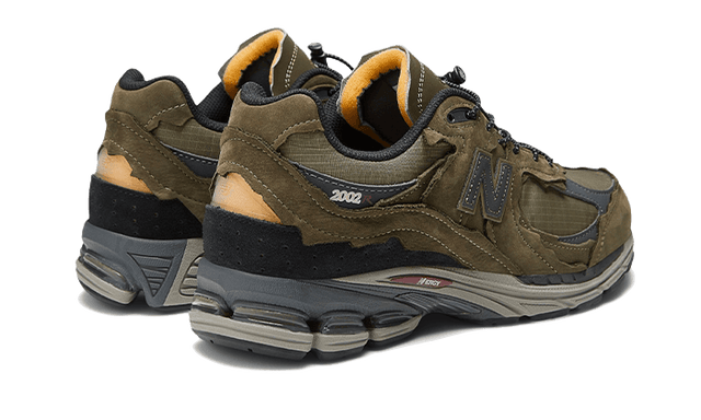 New Balance 2002R Protection Pack Dark Moss — Bons prix — Luve Sneakers