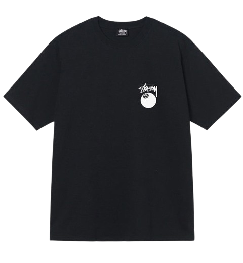 T-shirt Stüssy Billiards Black— Livraison 24h depuis la Belgique — Luve Sneakers