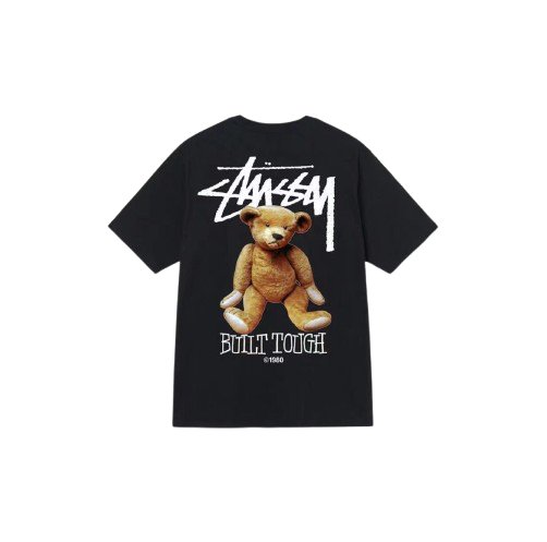 T-shirt Stüssy Built Tough Black — Livraison 24h depuis la Belgique — Luve Sneakers